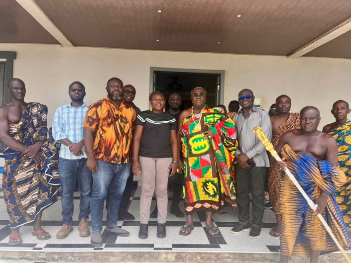 Menxons team during a community engagement session with local stakeholders